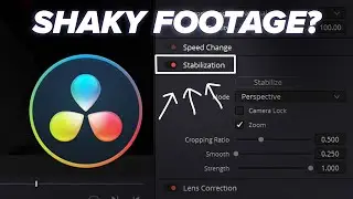 Fix Shaky Footage in Da Vinci Resolve - Video Stabilizer