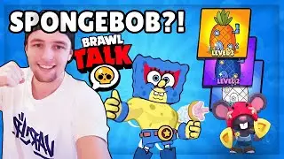 SPONGEBOB SPOLUPRÁCE! 🤩 POWER-UPY A DALŠÍ! Nový Brawl Talk | Brawl Stars