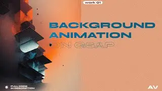 Background Color Animation Using GSAP ScrollTrigger | HTML, CSS & GSAP (+BONUS)