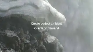 Create Perfect Ambience Sounds On Demand. Stop Searching, Start Creating #soundeffects