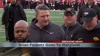 Former Iowa Offensive Coordinator Brian Ferentz lands at University of Maryland