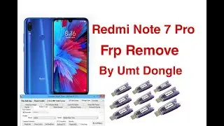 Redmi Note 7/Note7s/Note 7Pro GOOGLE/FRP Unlock By Umt Qcfire 2021