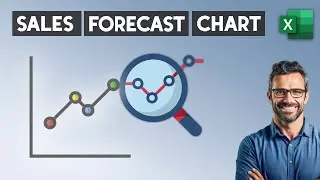 How to Create a Sales Forecast Chart in Excel - Show Plan and Actual Values in the Same Line