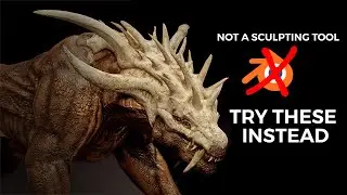 Best free sculpting for beginners software. 2024. mudbox vs zbrush vs blender vs 3Dcoat. ZBrush core