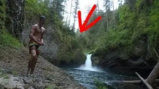 I fell from an 85 ft cliff!!! (Punchbowl Falls - Oregon)