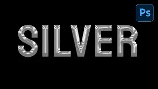 Silver Text Effect in Photoshop