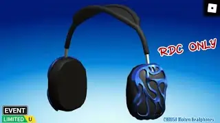 *RDC ONLY* [EVENT] How To Get The FREE *CHRUSH Molten Headphones* | ROBLOX - UGC Codes ^^