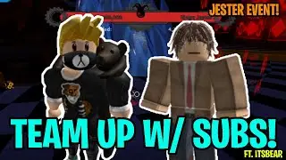 ALTGAMERXD & ITSBEAR JOIN FORCES IN JESTER EVENT! | Boku No Roblox Remastered