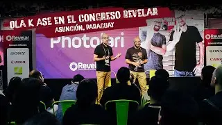 ¿Canon, Sony o Nikon? OLA K ASE en el congreso REVELAR de Paraguay