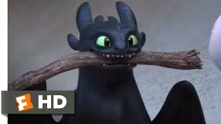 How to Train Your Dragon 3 - Toothless Flirts | Fandango Family