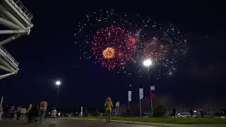 Салют СамФест 12 июня День России (4k)