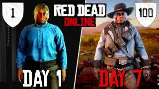 Can I Get to LVL 100 in Only 7 days in Red Dead Online?