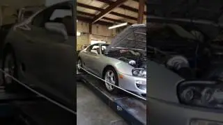 93 Supra 800+ hp dyno pull