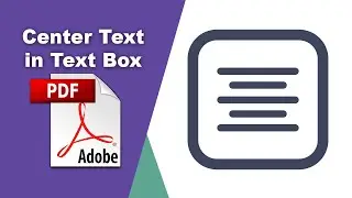 How to center text in a comment text box in a PDF file using Adobe Acrobat Pro DC