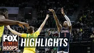 Arizonas Caleb Love drops 36 POINTS in win vs. Oregon | CBB on FOX