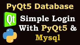 PyQt5 Creating Simple Login with Mysql Database