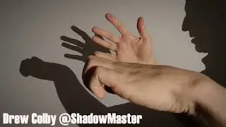 Cartoon Dog Hand Shadow Tutorial