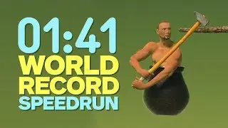 Getting Over It Finished In Under 2 Minutes (Speedrun)