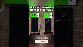 iPhone 15 Pro Max vs Samsung S24 Ultra ⚡Charging Race – Who’s the Real Speed King?