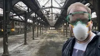 Abandoned Europe. Exploring a large forsaken industrial complex ZNTK Poznań, Poland