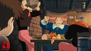 Castle in the Sky | Multi-Audio Clip: Dola Gives Pazu a Lesson | Netflix