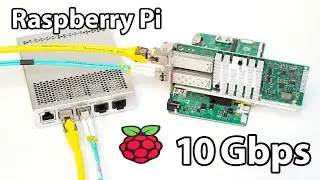 10 Gigabit Ethernet on a Raspberry Pi?!