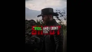 Low Honor Arthur Gets What He Wants 😮‍💨 - #rdr2 #shorts #reddeadredemption #recommended #viral #edit