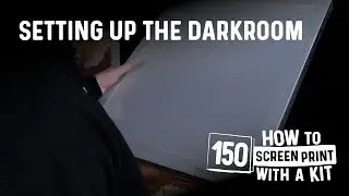 How to Set up a Darkroom for Screen Printing