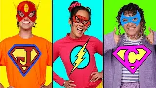 Superhero School with Ellie Jimmy Casey | Ellie Sparkles Show