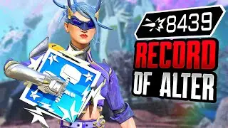 INSANE 8439 DAMAGE RECORD OF ALTER (Apex Legends Gameplay)