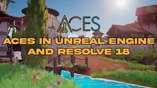 Unreal Engine 5.4 - ACES Workflow to Resolve 18