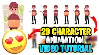 2D Animation Video Kaise Banaye | How To Make 2d animation video