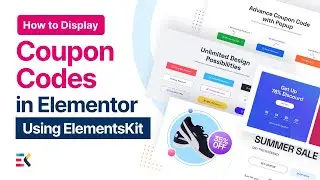 How to Display Coupon Code in Elementor Using ElementsKit