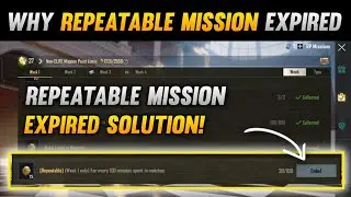 REPEATABLE MISSION ENDED EXPLAINED | HOW TO FIX REPEATABLE MISSION IN PUBG MOBILE & BGMI | SOLUTION