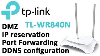 how to configure tp link router port forwarding in wr840n with new firmware