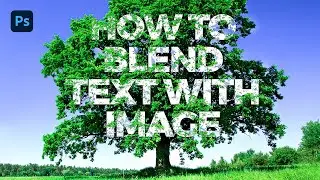 How To Blend Text in Photoshop | Blending Options in Photoshop