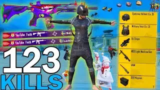 123 KILLS!😱 HARDEST LOBBY OF THIS SEASON🥵SOLO VS SQUAD | PUBG MOBILE