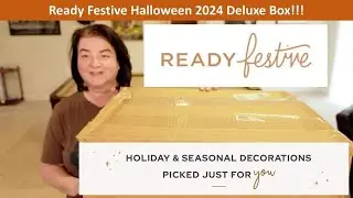 Ready Festive 2024 Halloween Deluxe Box #halloweendecor  #homedecor #holidaydecor