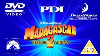 Opening to Madagascar: Escape 2 Africa UK DVD (2009)