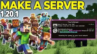 How To Make a Server in Minecraft 1.20.1