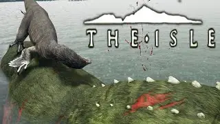 The Isle - TREX BOAT, PACK STALKING & HUNTING (Funny Moments Gameplay)