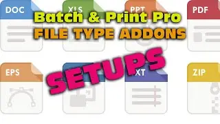 How to set Batch And Print Pro to use the file type addon by default for every file added (Advanced)