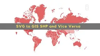 SVG to GIS Vector Data Conversion and Vice Versa