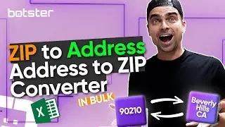 ADDRESS TO ZIP CODE 🔄 ZIP CODE TO ADDRESS TOOL 📍 HOW TO CONVERT ZIP TO ADDRESS IN BULK [TUTORIAL]