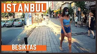 TURKEY ISTANBUL 4K WALKING TOUR | Beşiktaş ISTANBUL CITY CENTER 2021 | 4K UHD 60FPS