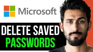 HOW TO DELETE SAVED PASSWORDS on MICROSOFT EDGE BROWSER (EASY GUIDE) [2024]