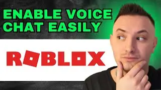 How To Enable Voice Chat In Roblox 2024 - FULL GUIDE!