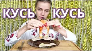 ASMR Salmon Eating Show / Mukbang / Mouth Sounds