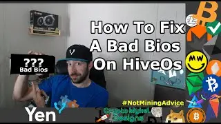 HiveOs How To - Fix A Bad/Corrupt Bios On HiveOS