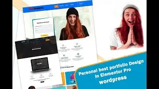 How to make portfolio website in WordPress with Elementor Pro Free